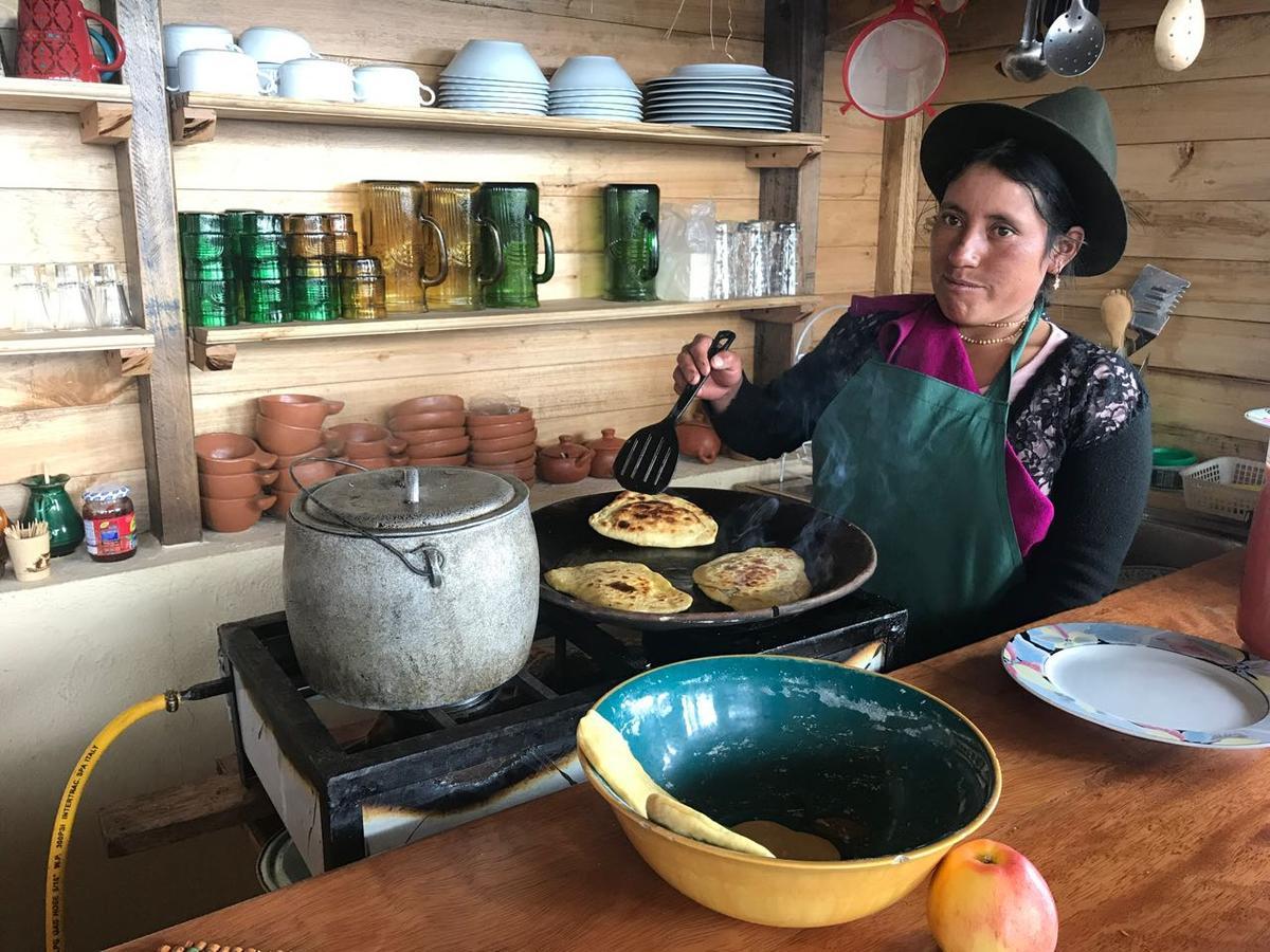 Willa Turismo Comunitario La Esperanza Hacienda Colta Zewnętrze zdjęcie
