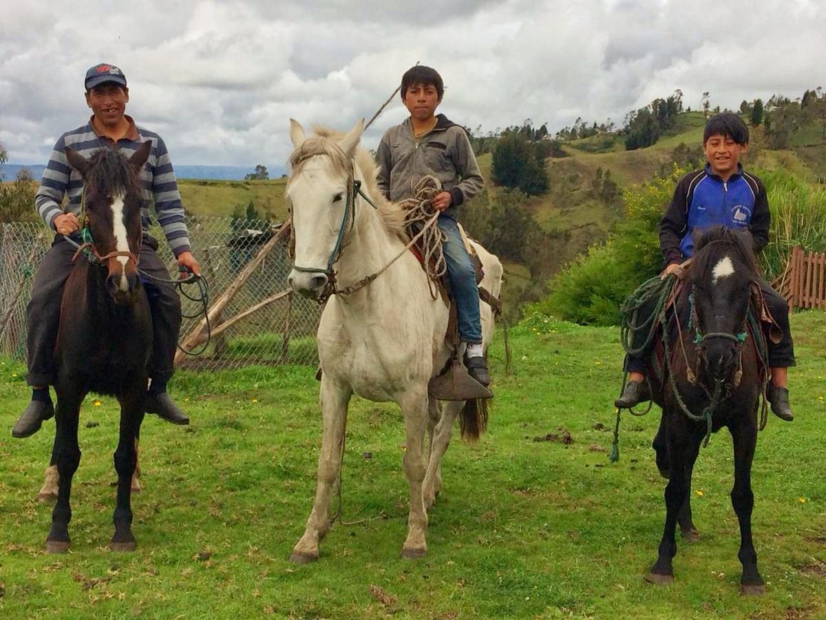 Willa Turismo Comunitario La Esperanza Hacienda Colta Zewnętrze zdjęcie